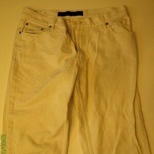 Women's XL White Jeans Hardly Worn
